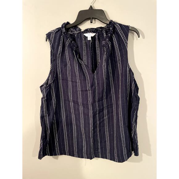 NWT Time and Tru Embroidered Tanktop Blouse - Size L - Picture 4 of 5